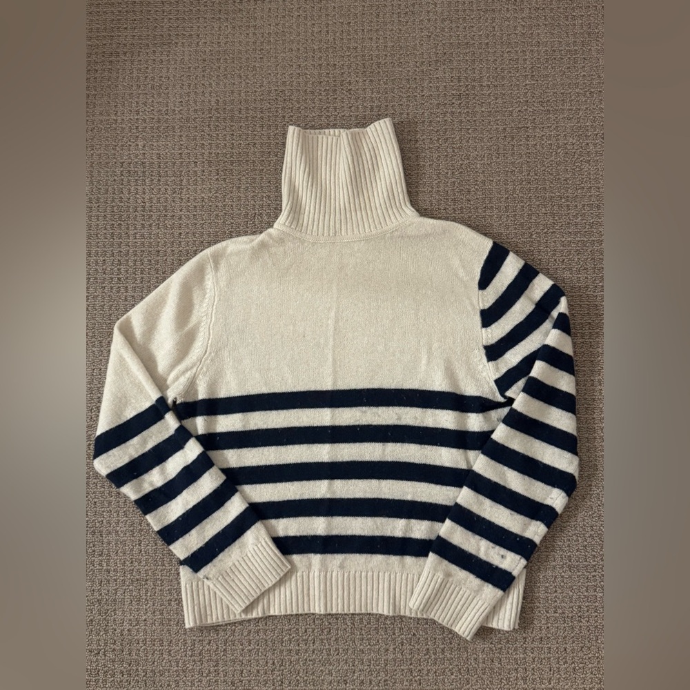 Jumper 1234, striped sweater, size 2 in their brand ( which is UK 10/ US 6)